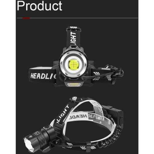 LED Headlamp Rechargeable Waterproof 4 Modes 1