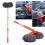 Car wash brush with long handle and rotating retractable 1