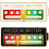 Funny Social Battery Brooch Pin Set 2 pcs 1
