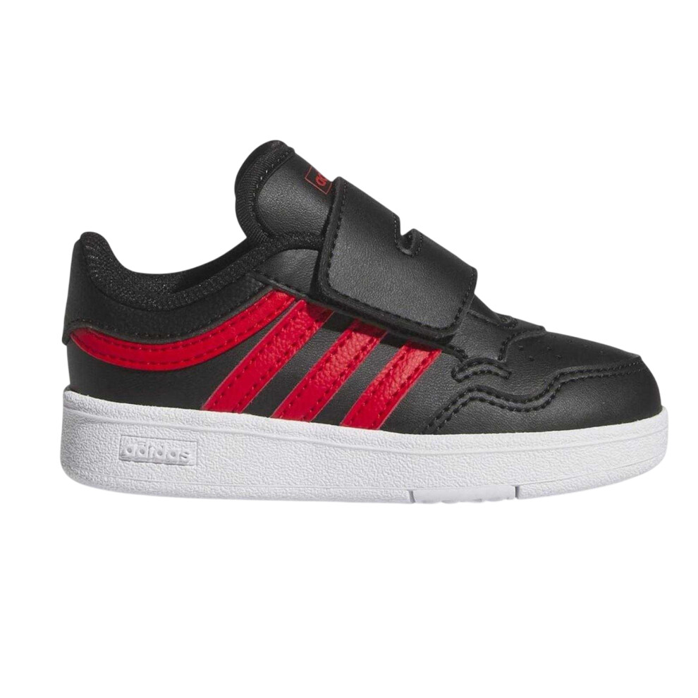Adidas (8 Uk Child, Core Black) Childrens/Kids Hoops 4.0 Basketball Trainers