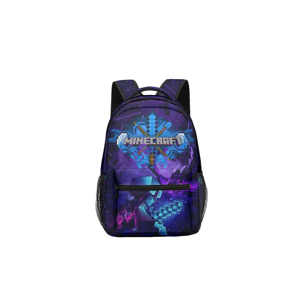 Minecraft school backpack for primary students 16L