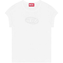 Diesel Womens/Ladies T-Angie Oval Logo T-Shirt