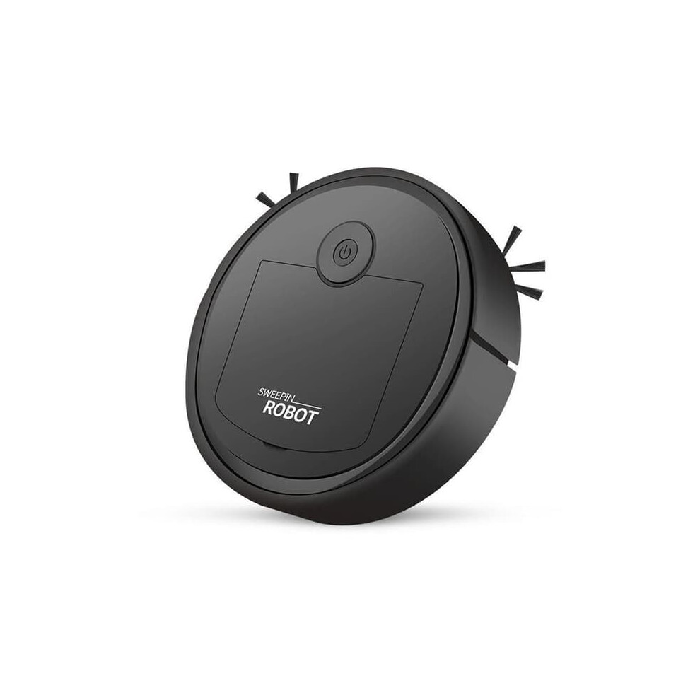 Robot Vacuum Cleaner Quiet Intelligent Dustproof Black