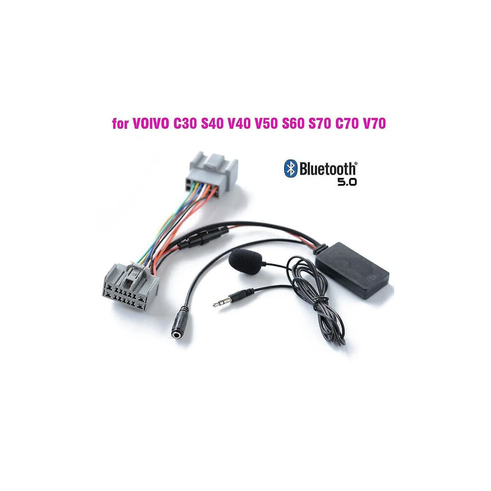 Car Bluetooth 5.0 Handsfree Adapter For Volvo With Mic 900223924322