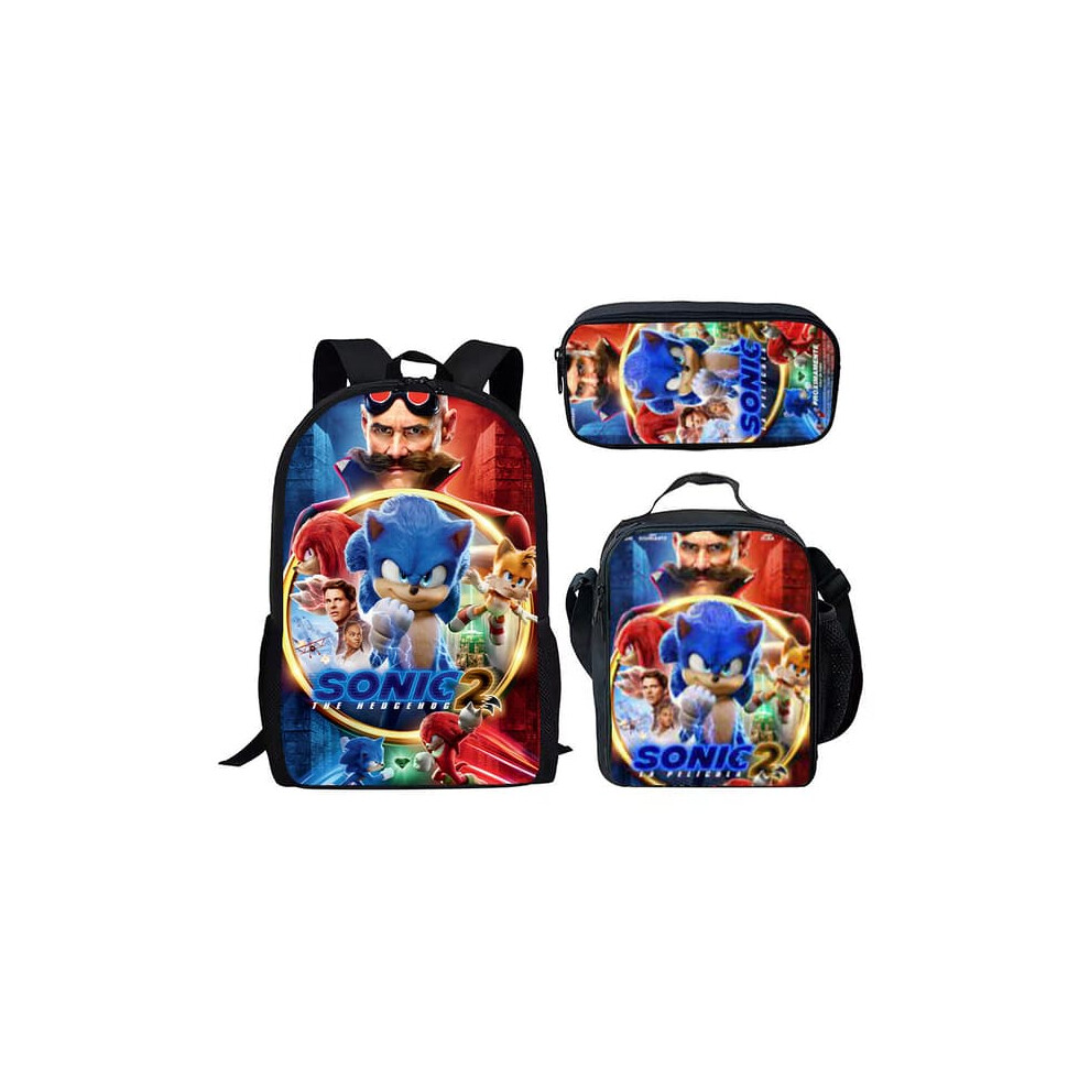 SONIC backpack set for elementary school students 3-piece