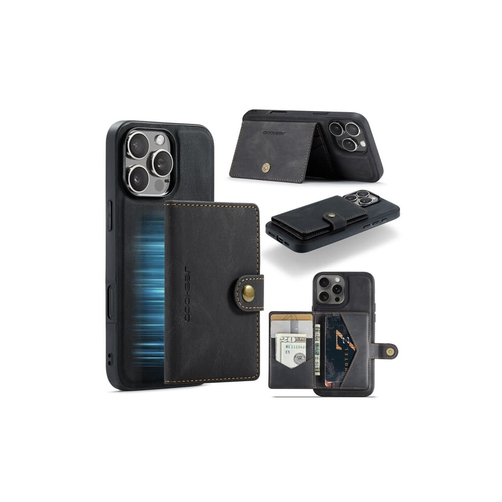 Jeehood J01 Retro Magnetic Wallet Case For Iphone 16 Pro 900223926746