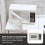 Mini microwave oven model white room decor 5