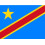Congo-Kinshasa flag rectangular 1 piece 1