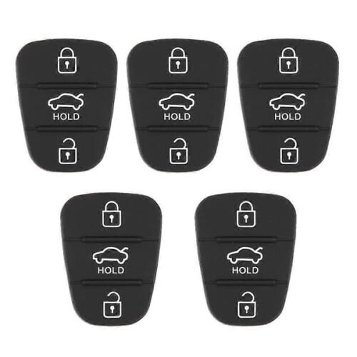 Hyundai Kia Remote Key Shell Rubber 5pcs