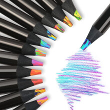 Rainbow Pencils Art Drawing Sketching 12 Colors