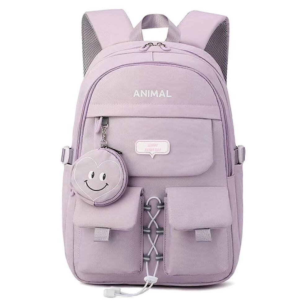 School Backpack for High School and College Students Morado