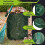 Garden Waste Bag Foldable 500L Polypropylene Green 2