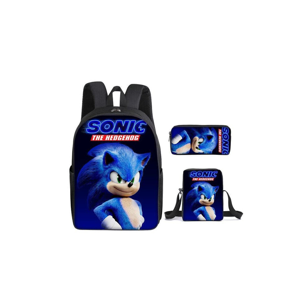 SONIC backpack set for elementary school students 3-piece
