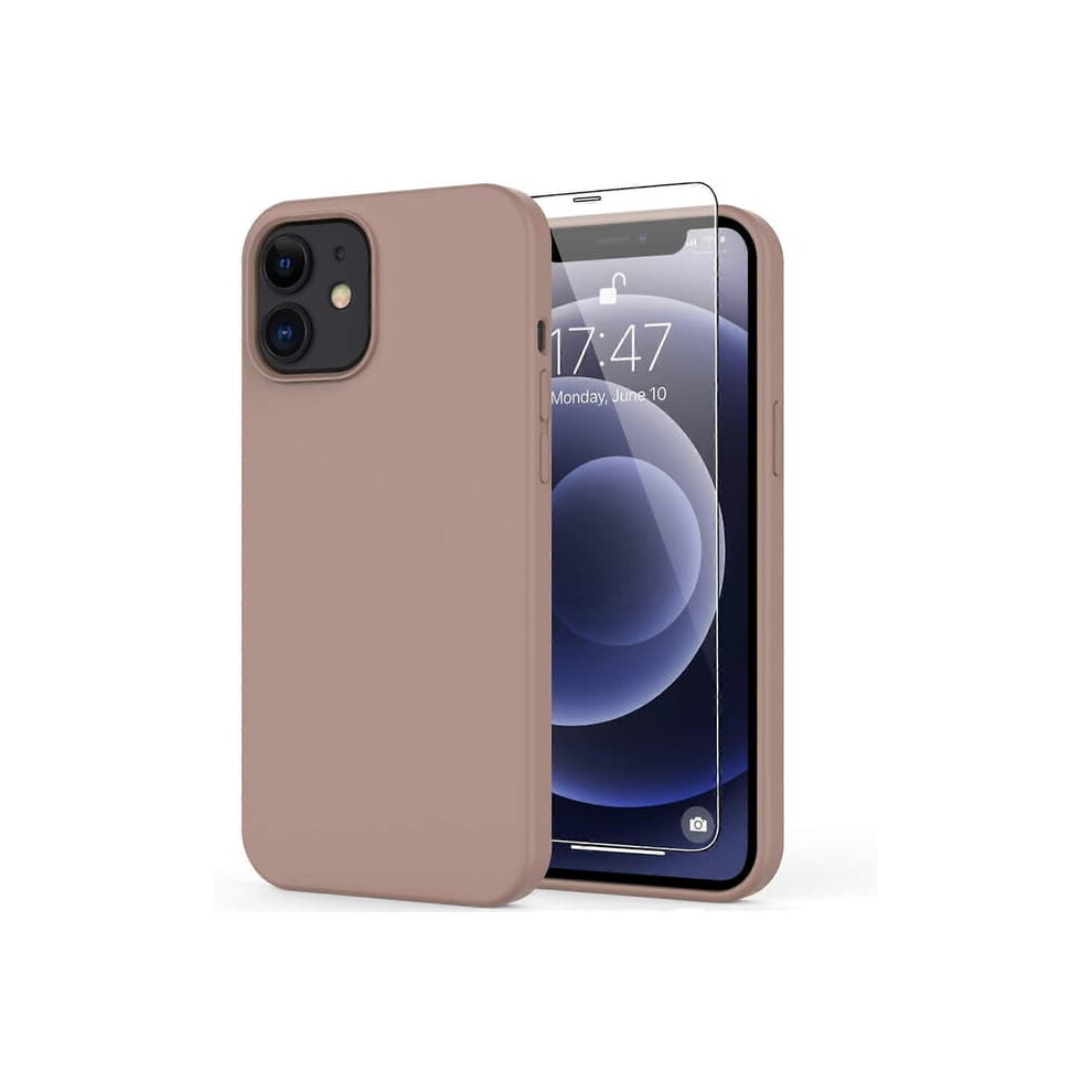 Iphone Xr Case With Screen Protector Soft Liquid Silicone 900223945747