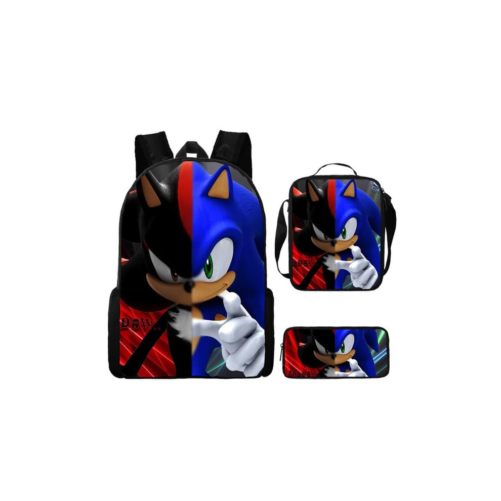 SONIC backpack set for elementary school students 3-piece