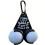Golf ball holder black 1 pack 1