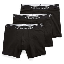 (XXL, Black) Ralph Lauren Mens Boxer Shorts (Pack of 3)