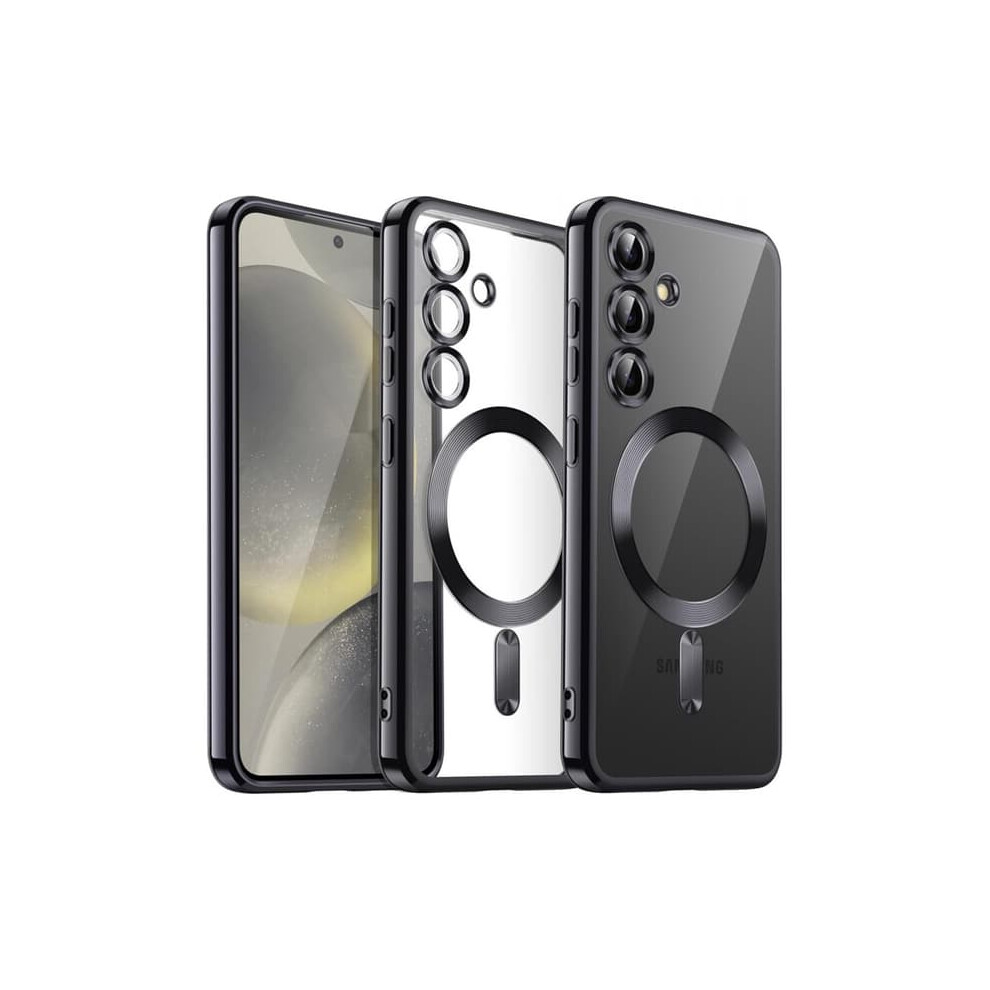 Samsung Galaxy S24 Case Magsafe Compatible Transparent Black 900223947260