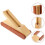 Wooden Pen Holder Display Case 2 pcs 5