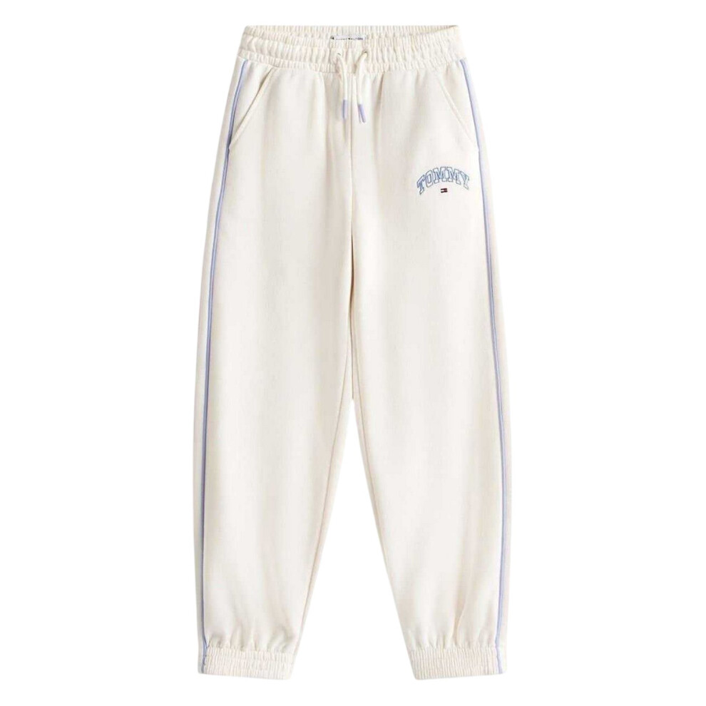 Tommy Hilfiger (14 Years, Ivory) Childrens/Kids Varsity Joggers