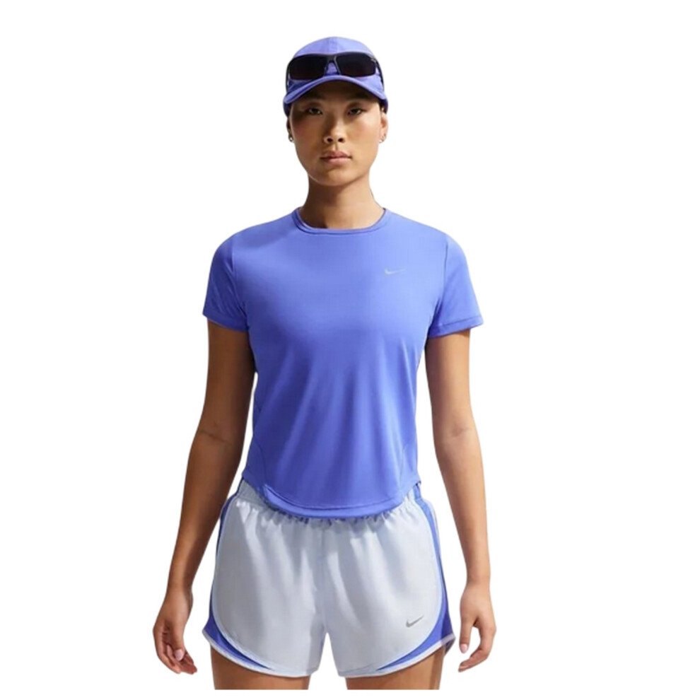 Nike (10 Uk, Sapphire) Womens/Ladies Swoosh Dri-Fit Top