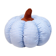 Buffalo Check Pumpkin Pillow Fall Decor 18x18 Inch