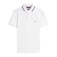 (XXL, White) Tommy Hilfiger Mens Pique Polo Shirt