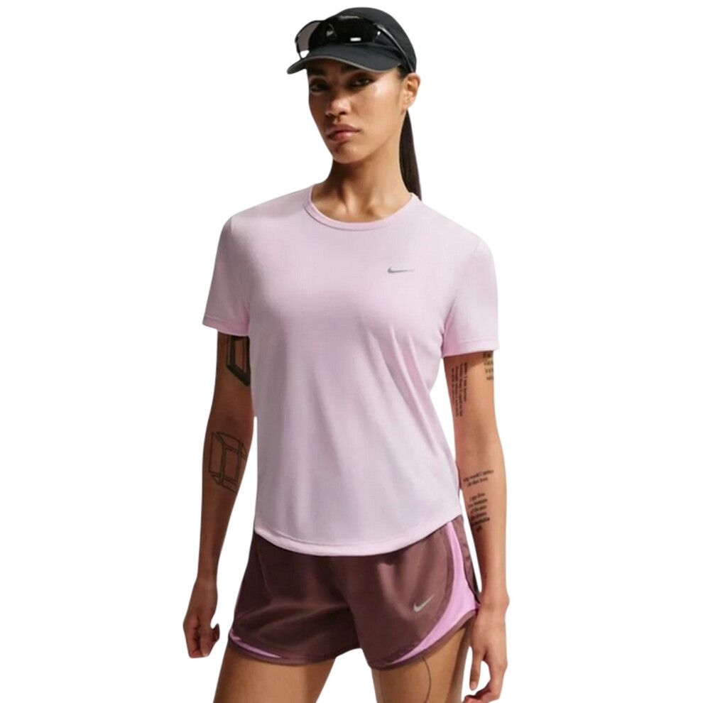 Nike (12 Uk, Pink Foam) Womens/Ladies Swoosh Dri-Fit Top