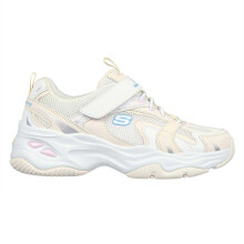 (3 UK, Natural) Skechers Girls D'Lites 4.0 Trainers