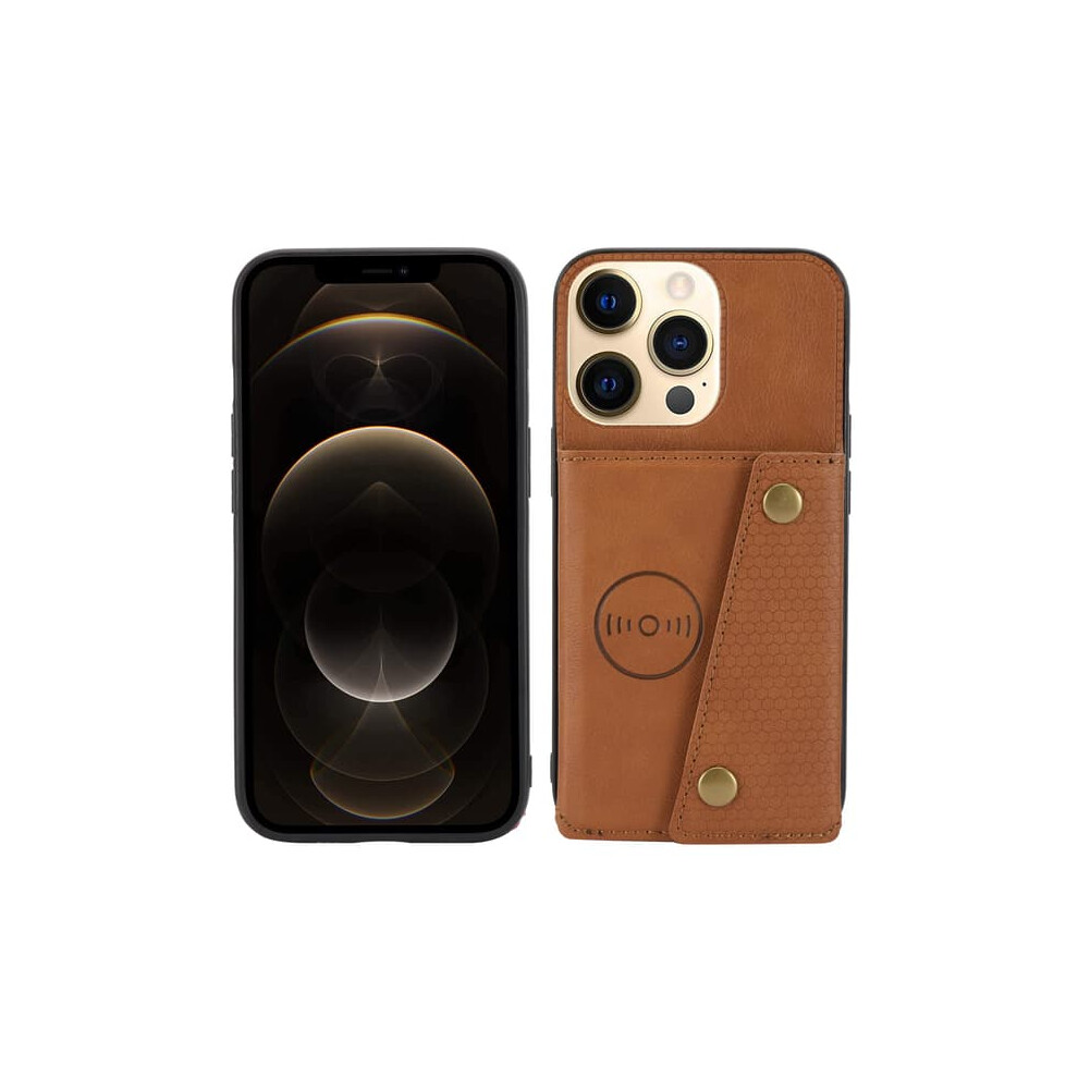 Iphone 15 Pro Case With Card Holder Light Brown 900223925022