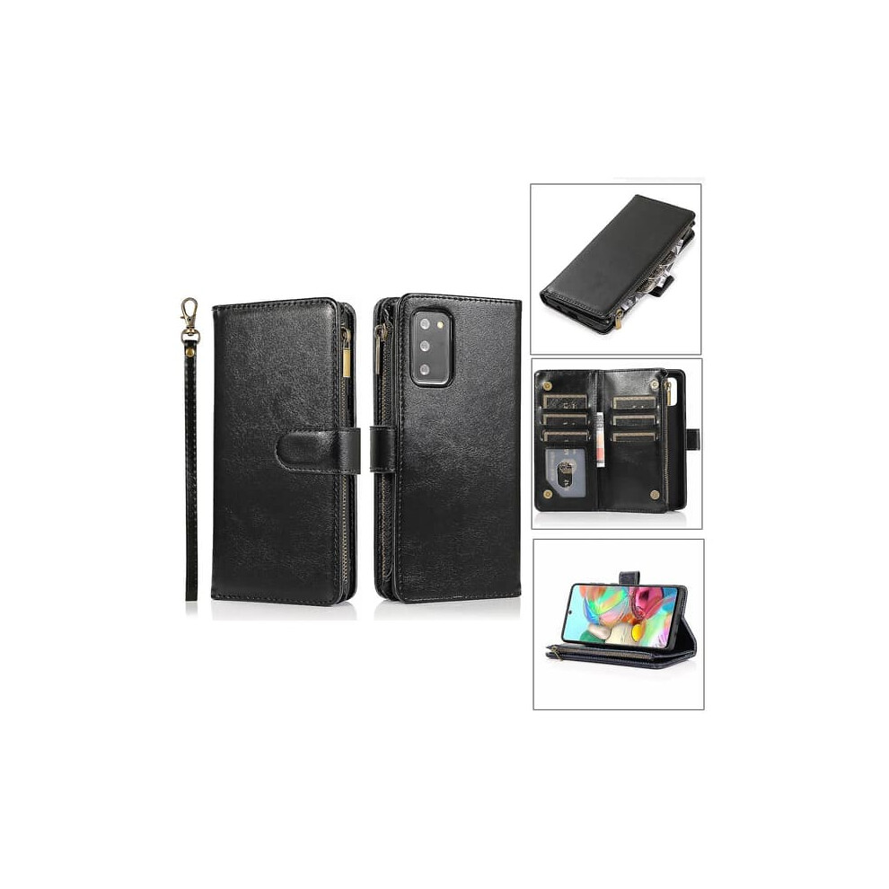Leather Wallet Case For Samsung Galaxy S20 Fe With Black 900223924834