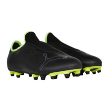 (9.5 UK, Black) Puma Mens Finesse Leather Firm Ground Football Boots