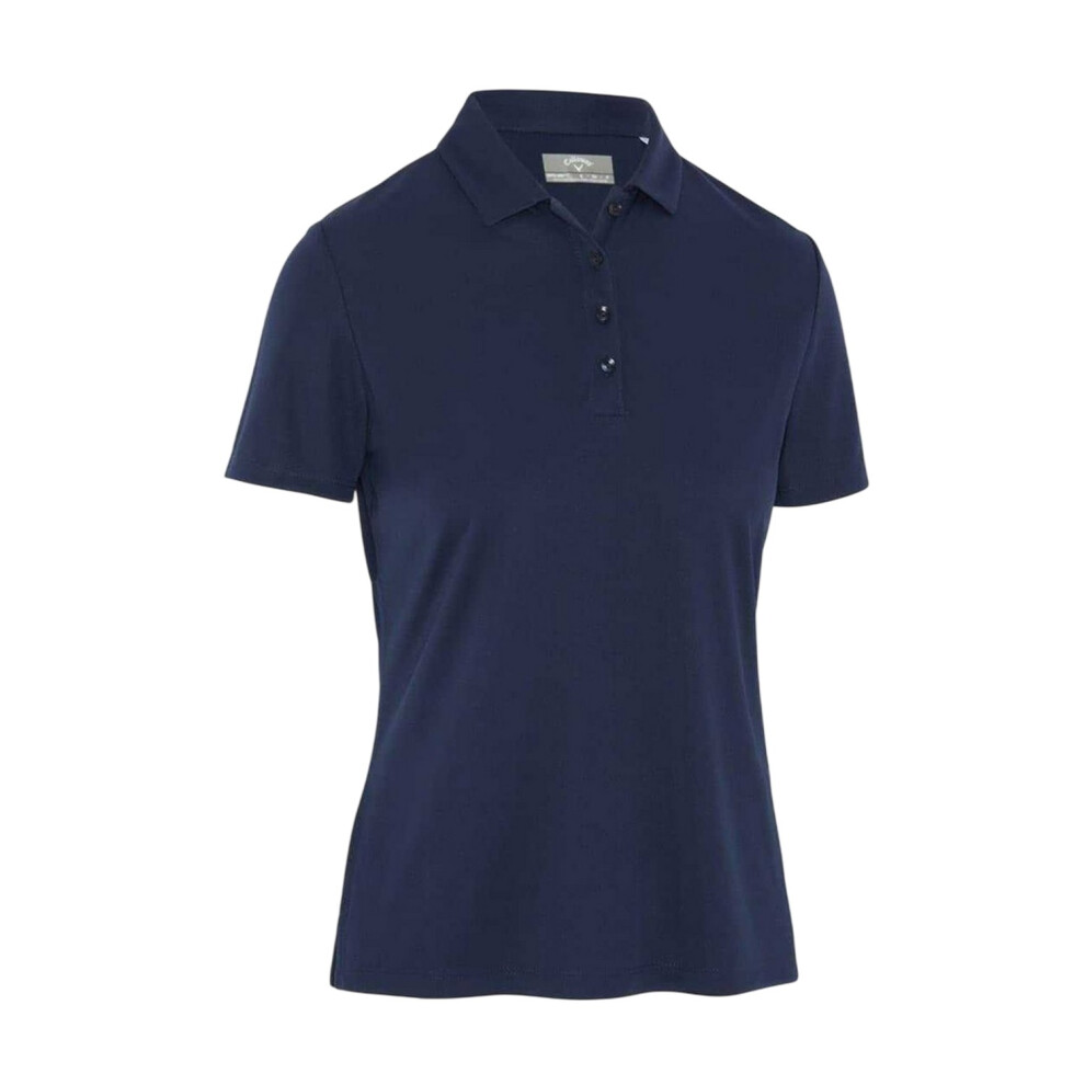 Callaway (12 Uk, Peacoat) Womens/Ladies Tourn Regular Polo Shirt