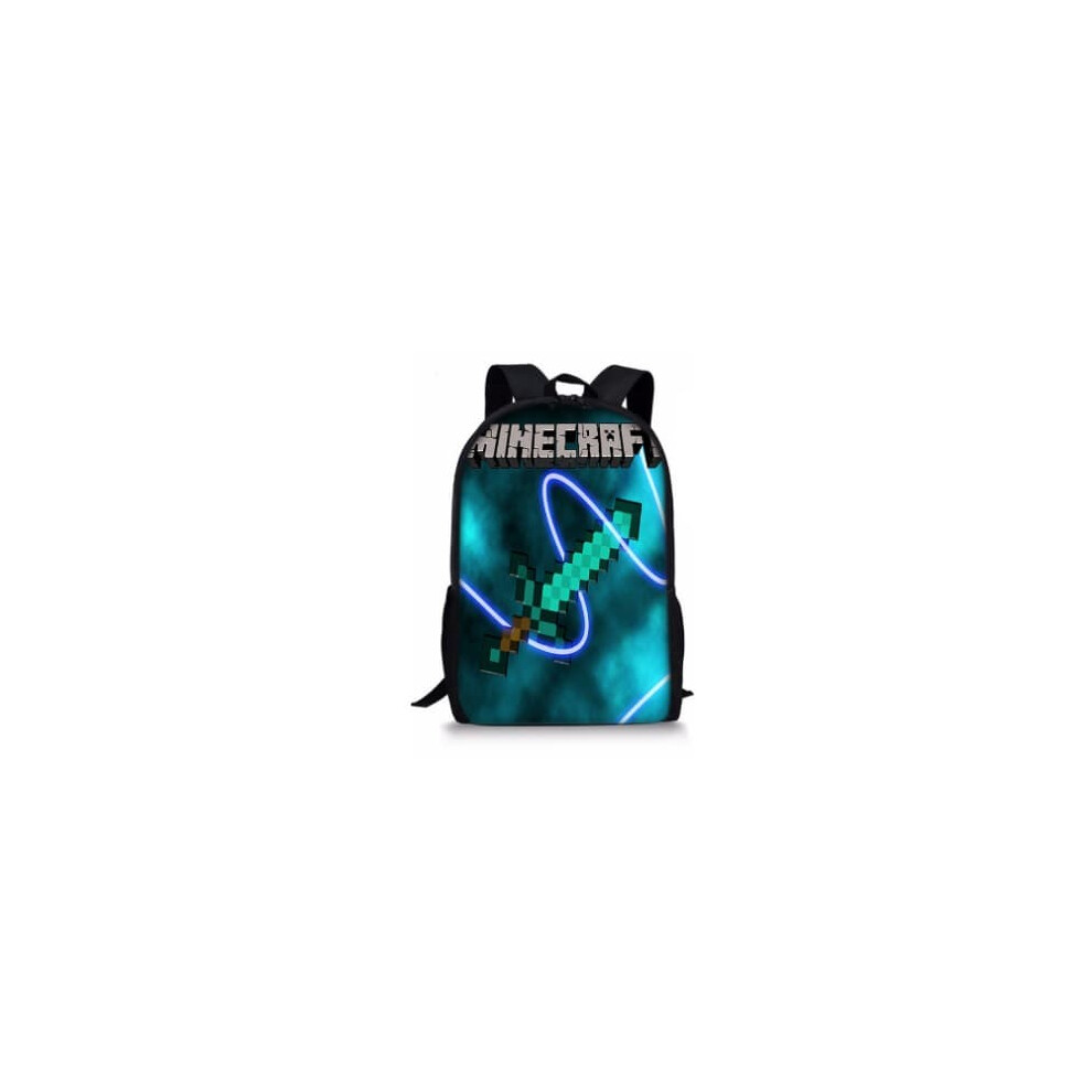 Minecraft backpack for kids school use 1 piece