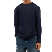 (7-8 Years, Rich Navy) Brave Soul Boys Set-in Hoodie