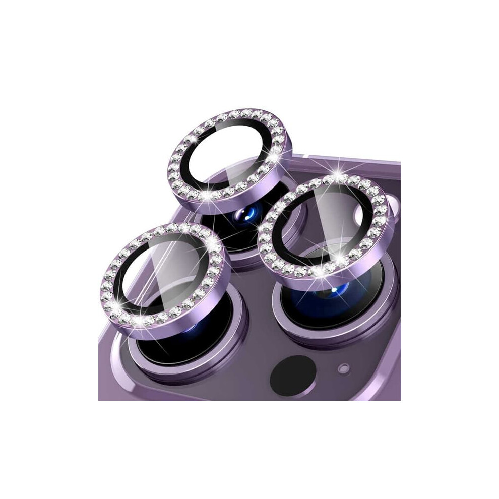 Iphone 14 Pro/Pro Max Camera Protector Diamond Purple 900223937506
