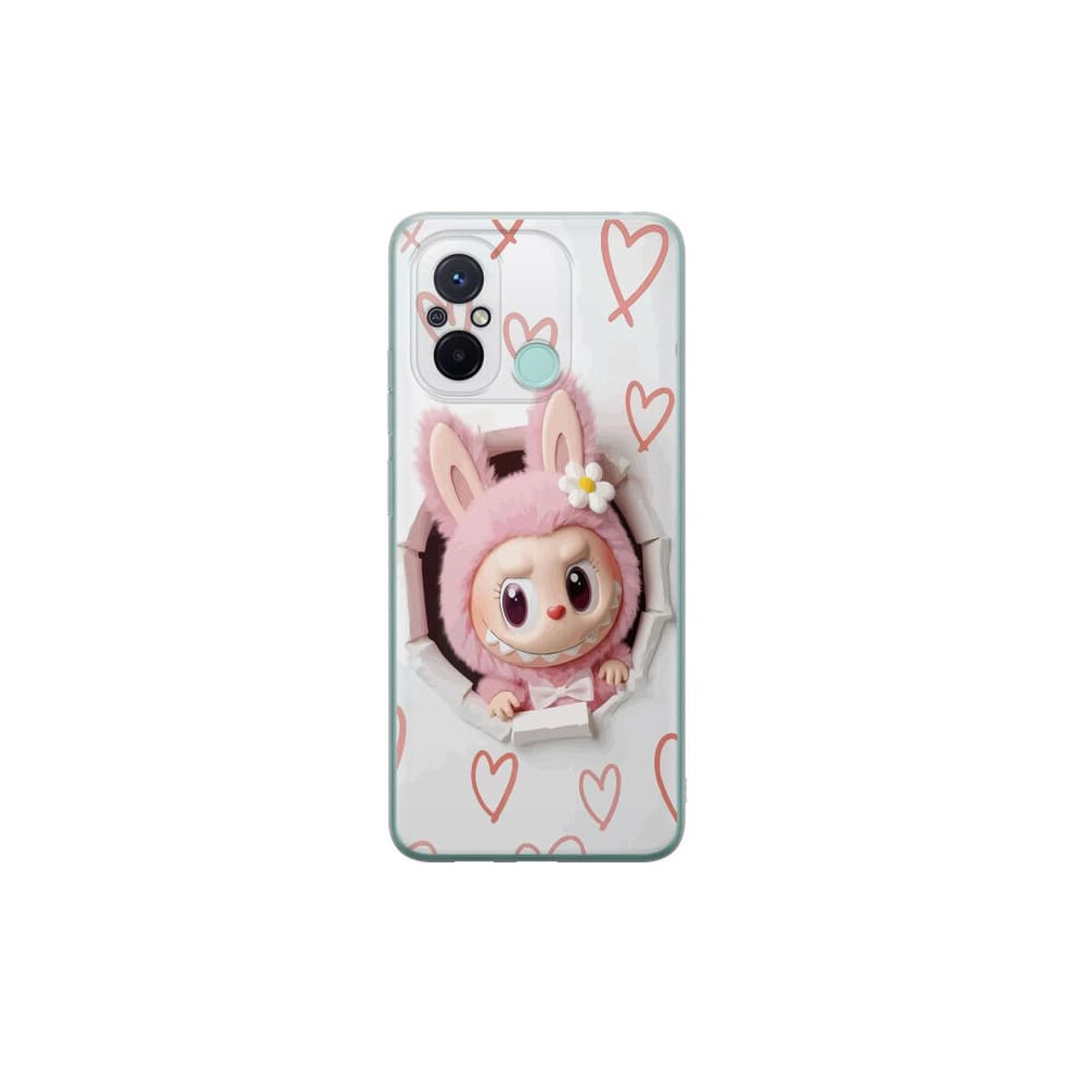 Xiaomi Redmi 12C Transparent Case Monster Design 900223925657