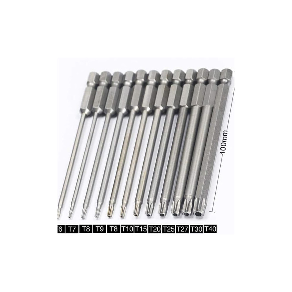 Torx Bits Set For Screwdrivers And Power Tools 11 Pcs 900223919793