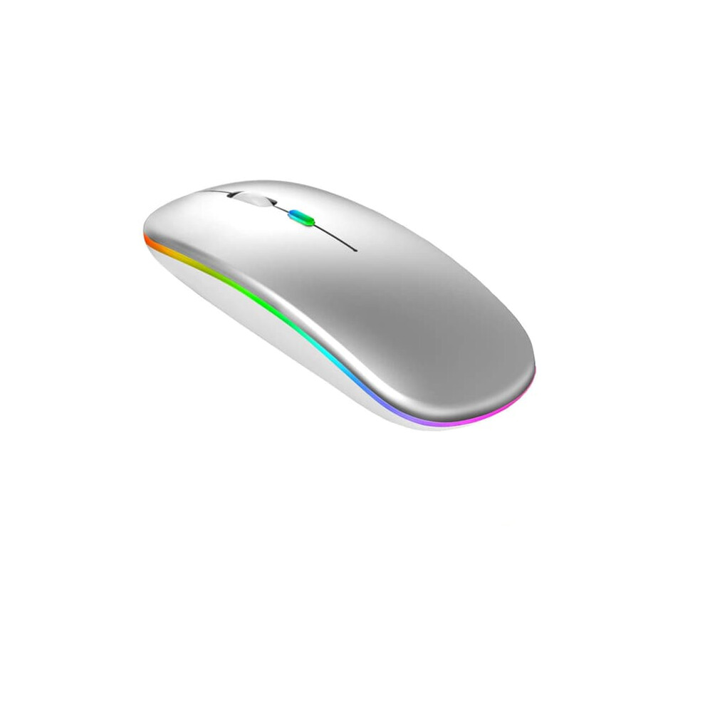 Rechargeable Bluetooth Mouse 800-1200-1600 Dpi White 900223928184