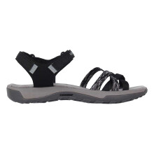(7 UK, Black/Grey) Karrimor Womens/Ladies Salina Flat Sandals