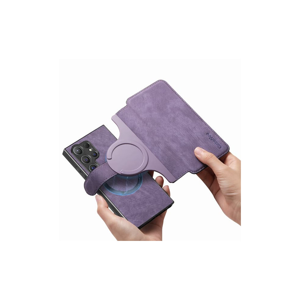 Rfid Blocking Case For Samsung S23 Ultra 2-Piece Purple 900223943507