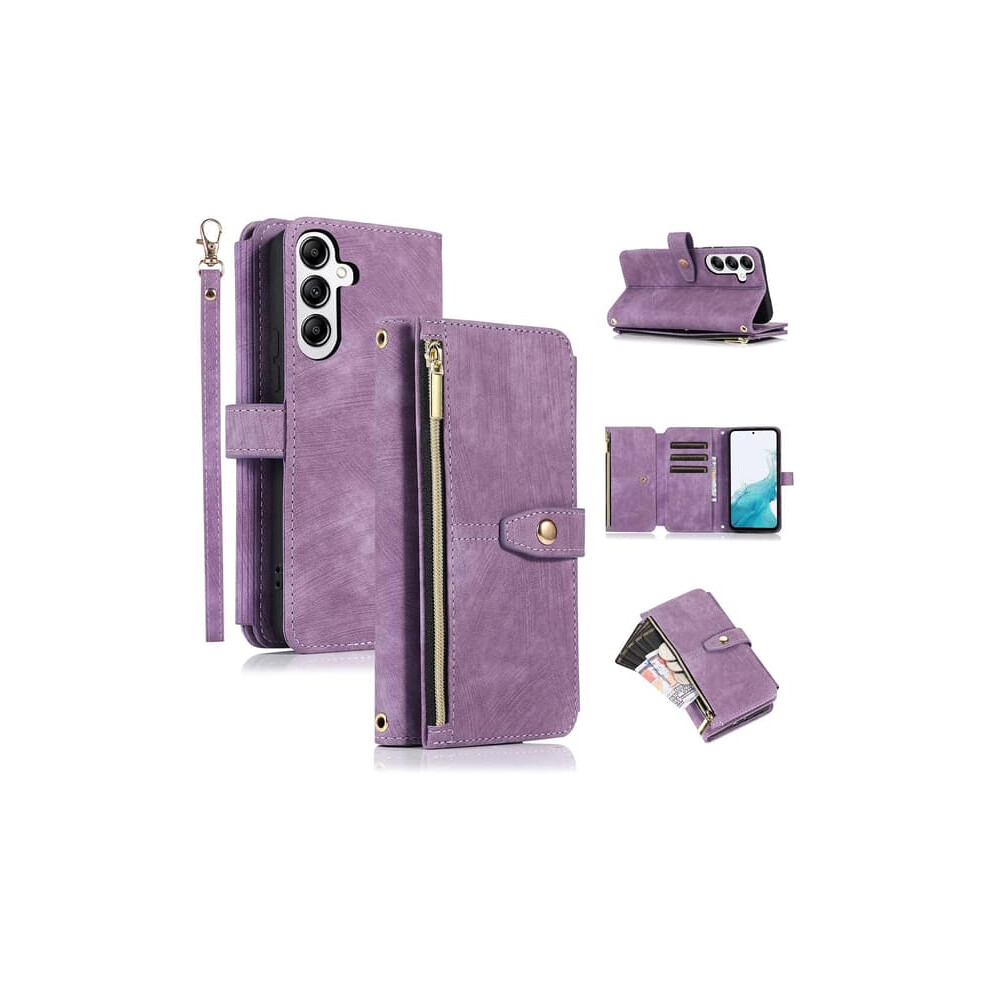 Samsung Galaxy S24 Plus Retro Leather Flip Case With Card 900223936899