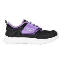 (10 UK Child, Black) Skechers Childrens/Kids Comfyflex Mesh Trainers