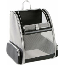 Foldable Mesh Pet Backpack with Metal Frame for Dogs and