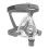 Full Face CPAP Mask with Head Positioning and Rotating Elbow 1
