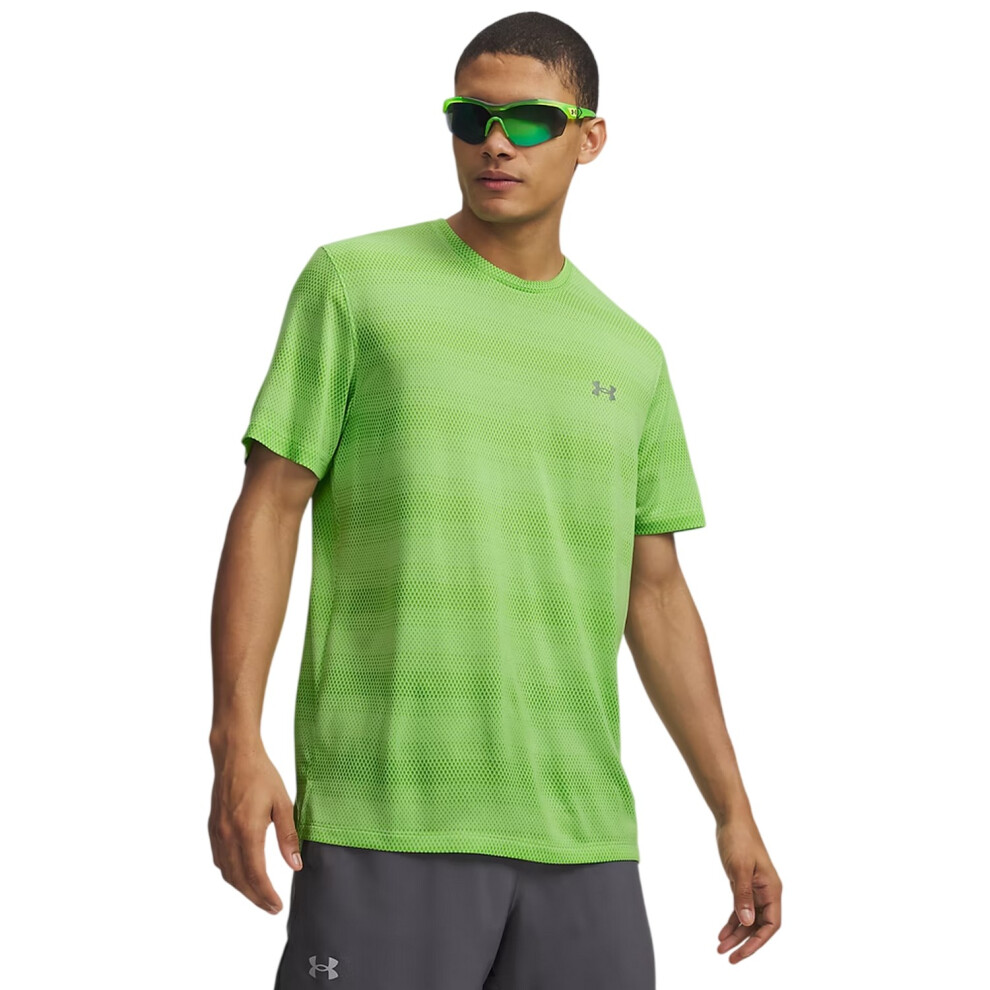 Under Armour (Xxl, Lime) Mens Velociti Performance Gym T-Shirt