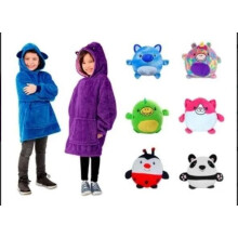 Squishmallows Kramgo hoodie pillow red one size