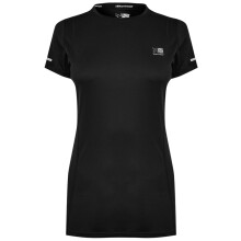 (6 UK, Black) Karrimor Womens/Ladies Back Print Slim T-Shirt