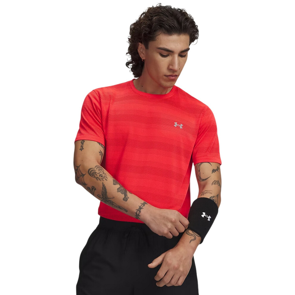 Under Armour (M, Red) Mens Velociti Performance Gym T-Shirt
