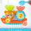 Bath Toy Set for Kids 1-4 Years Old with Suction Cup 1